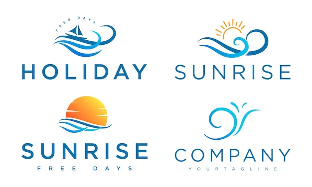 travel and sunrise logo