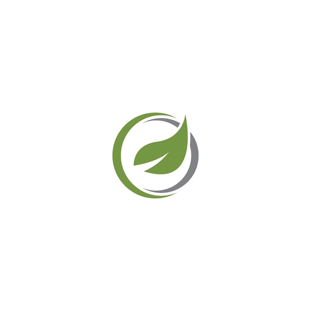 Tree leaf vector logo design