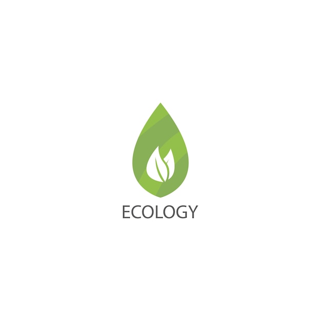 Tree leaf vector logo design