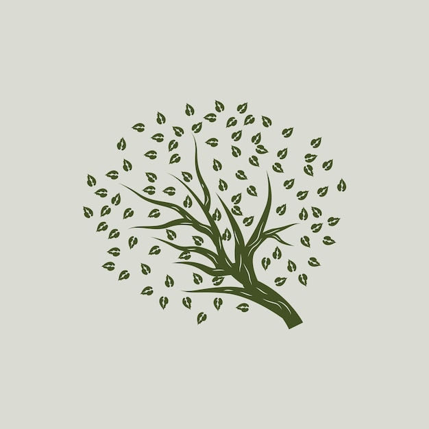 Tree Logo Design Playground Vector Education Tree Icon