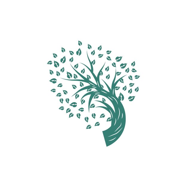 Tree Logo Design Playground Vector Education Tree Icon