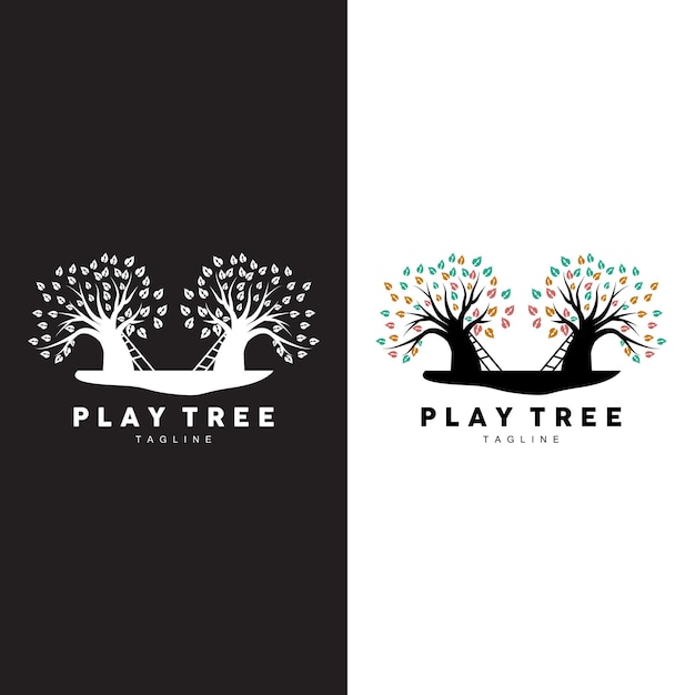 Tree Logo Plant Design Vector Illustrator Template