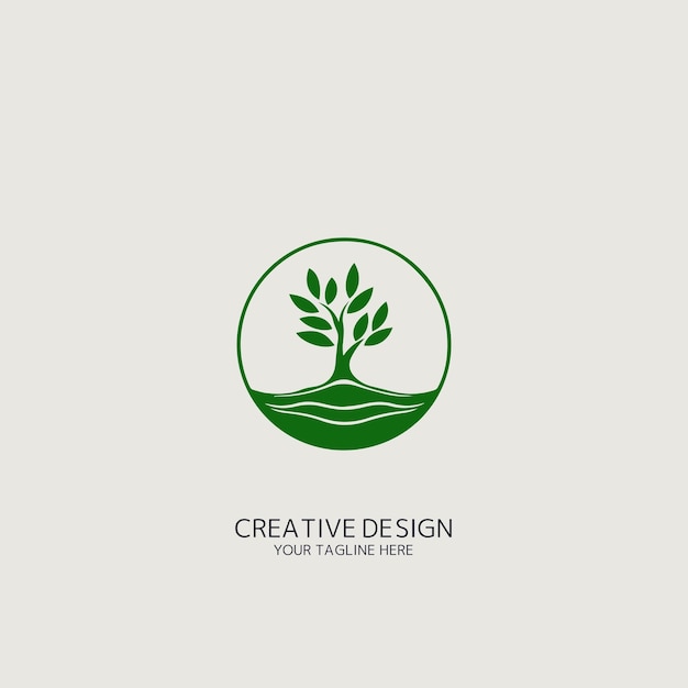 Tree logo vector