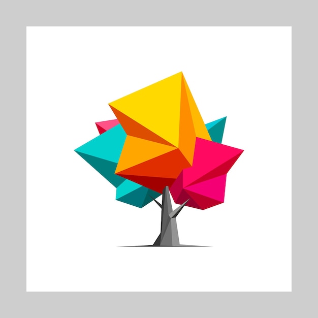 Tree Low Poly Art