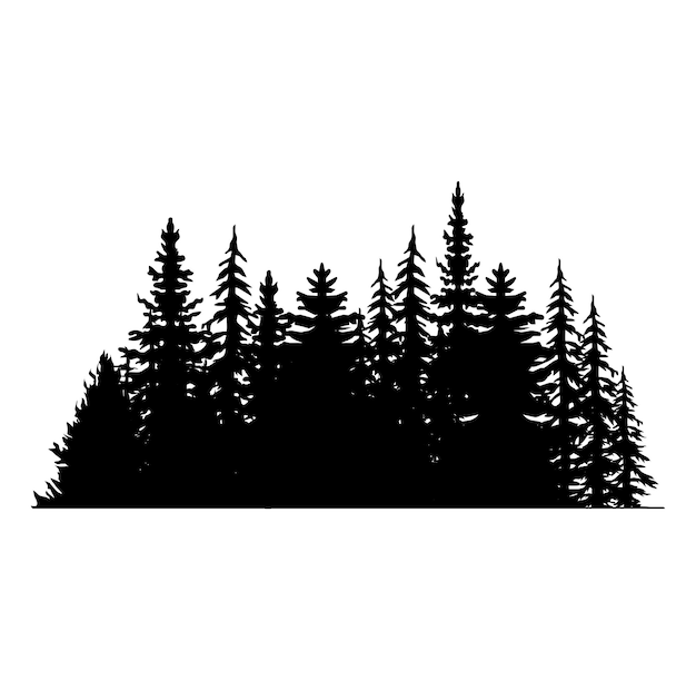 Tree vector illustration editable