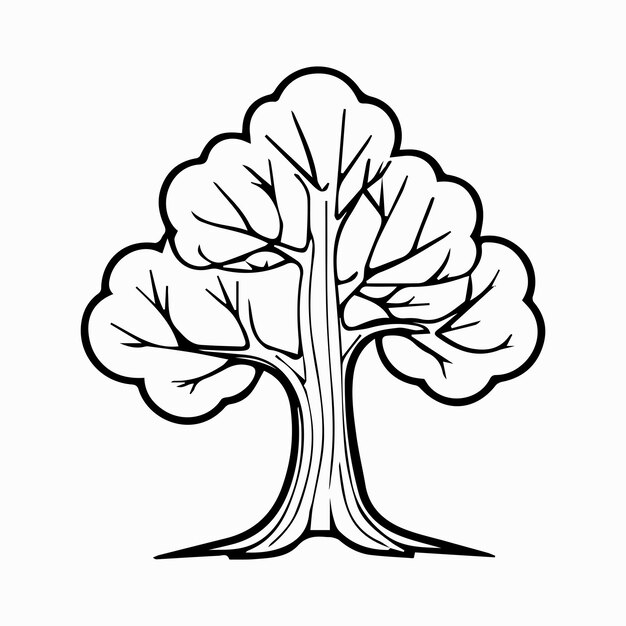 tree vector image