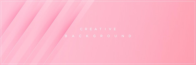 Trendy abstract pink background with lines