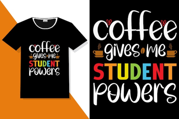 Trendy coffee motivation quotes t shirt or coffee typography t shirt design