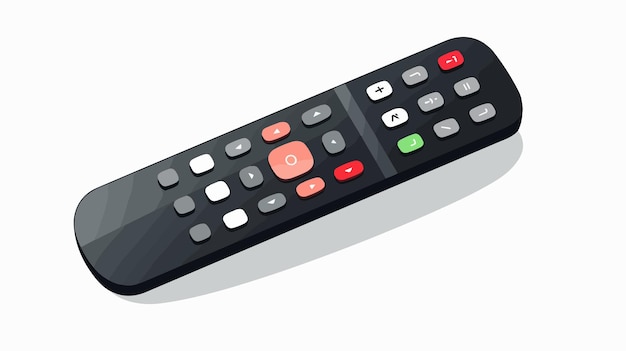 Vector trendy flat style remote control icon vector for designs