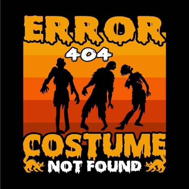 Trendy Halloween T shirt design