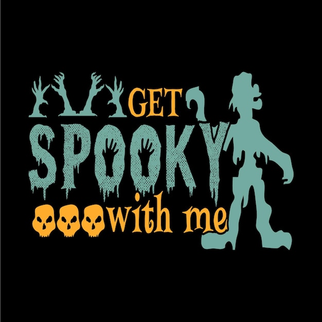 Trendy Halloween T shirt design