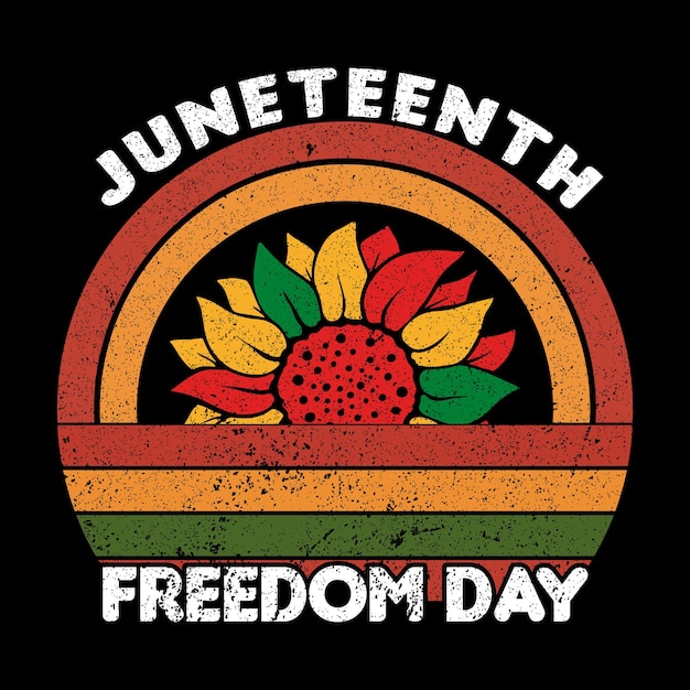 Trendy juneteenth t shirt design