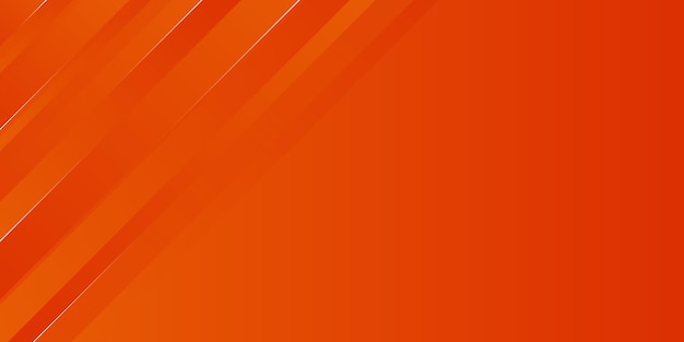 Trendy orange abstract background for Presentation design use for businessposter templatevector