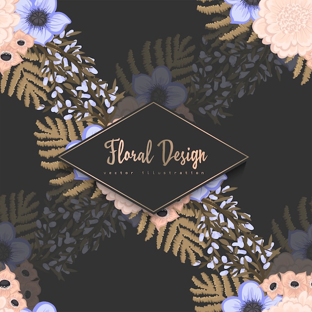 Trendy Seamless Floral Pattern