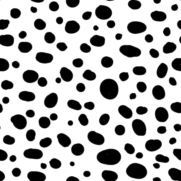 Trendy seamless pattern Cool circles abstract design Vector illustration