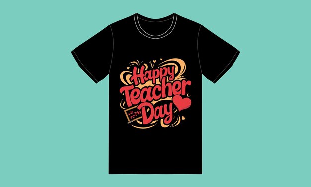 trendy teacher day typograqphy graphic tshirt designtrendy teacher day typograqphy graphic tshirt design