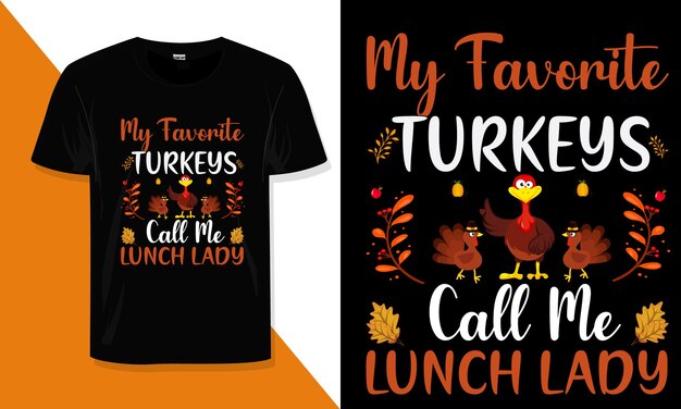 Trendy Thanksgiving t shirt Design