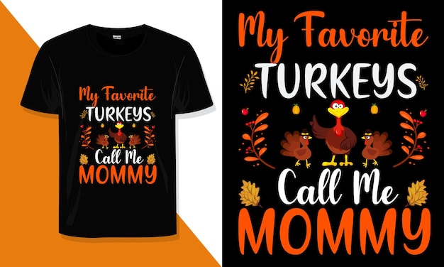 Trendy Thanksgiving t shirt Design