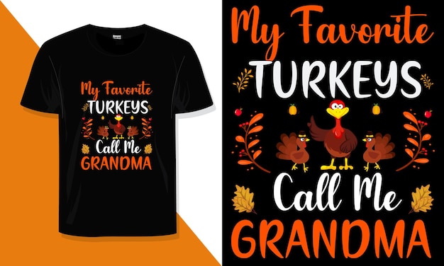 Trendy Thanksgiving t shirt Design