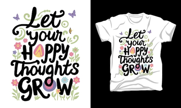 trendy typograqphy graphic tshirt design