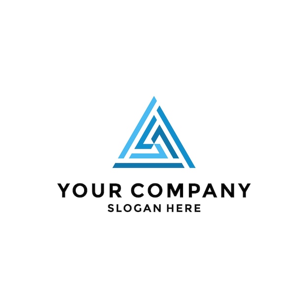 Triangle Logo Design Template Download