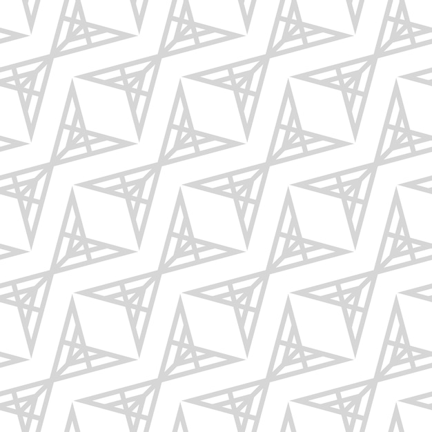 Triangle tribal seamless pattern