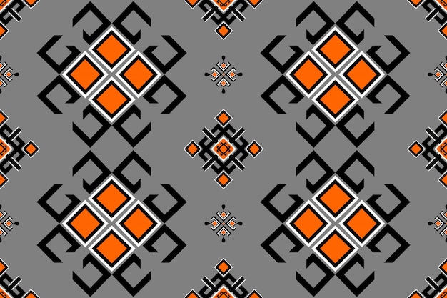 tribal fabric tradition ethnic Aztec pattern seamless design vector illustration