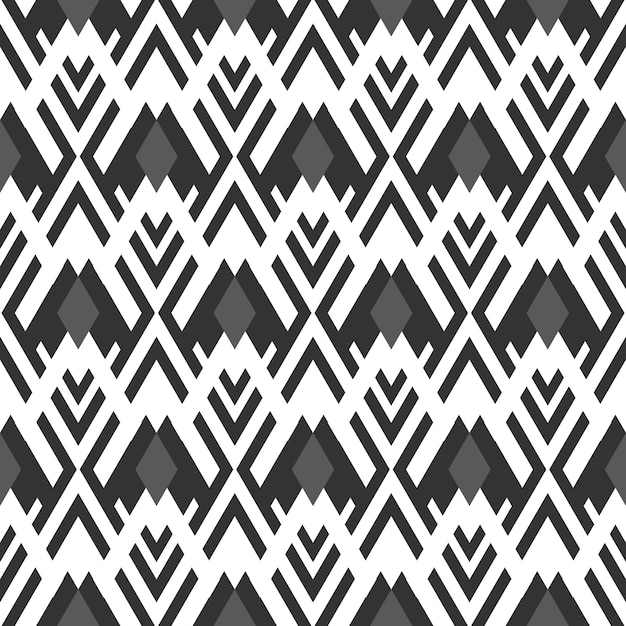 Tribal geometrical seamless pattern background