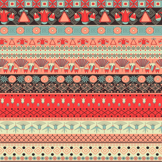 Tribal seamless pattern