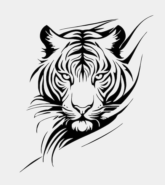 Tribal Tiger Logo