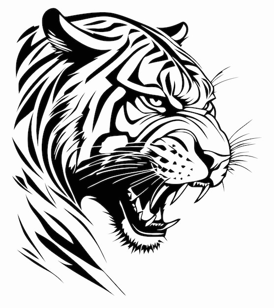 Tribal Tiger Logo