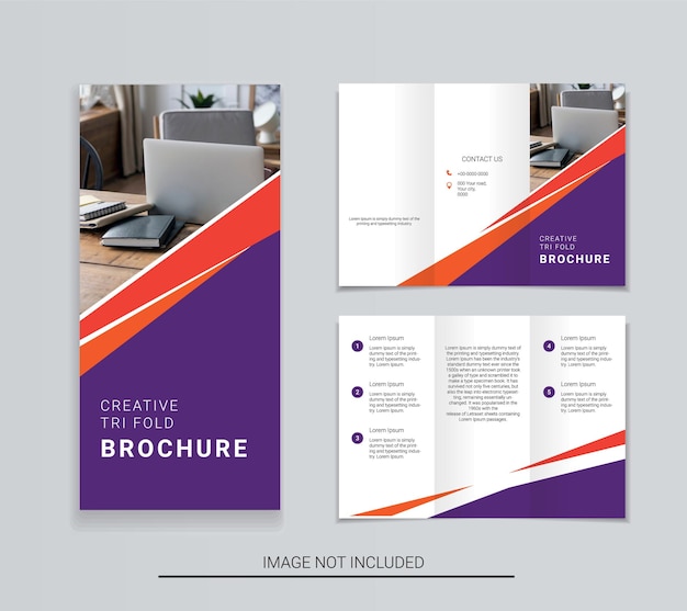 Trifold brochure design