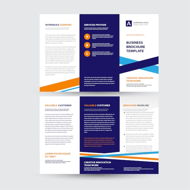 trifold brochure design