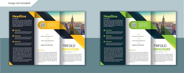 trifold brochure template for advertising