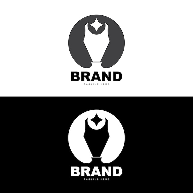 Trophy Logo Design Award Winner Championship Trophy Vector Success Brand