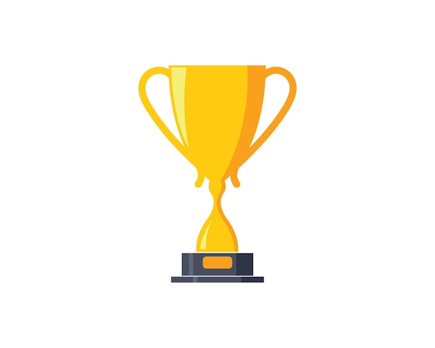 Trophy vector icon winner illustration symbol