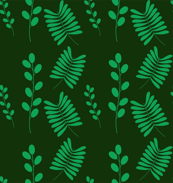 Tropical leaves background