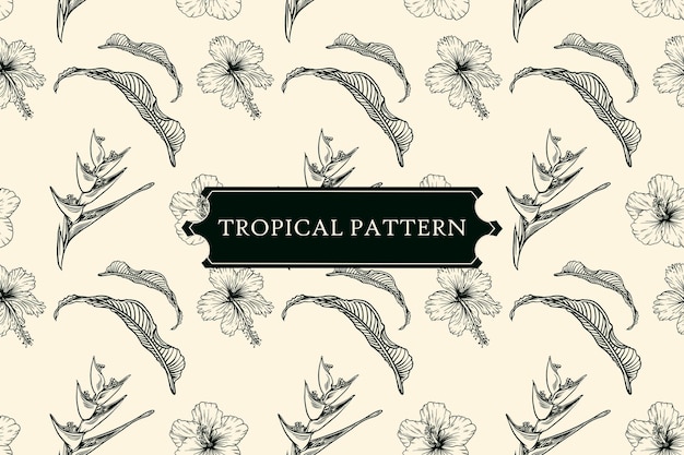 Tropical pattern 9