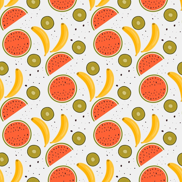 Tropical seamless pattern