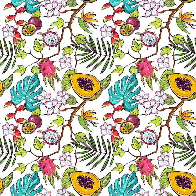 Tropical vector pattern