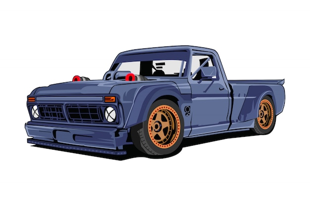 Truck car illustration