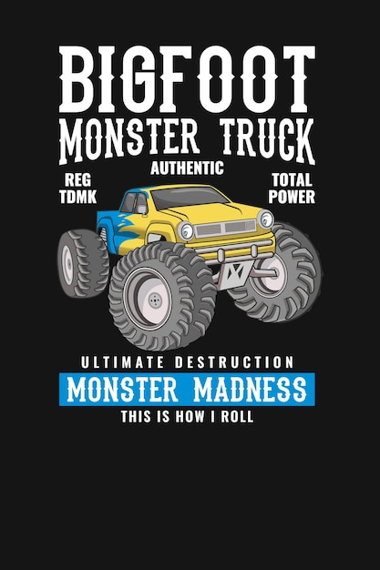 TRUCK DRIVER TShirt typography design