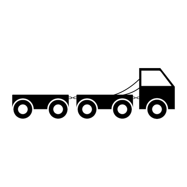 Truck icon vector