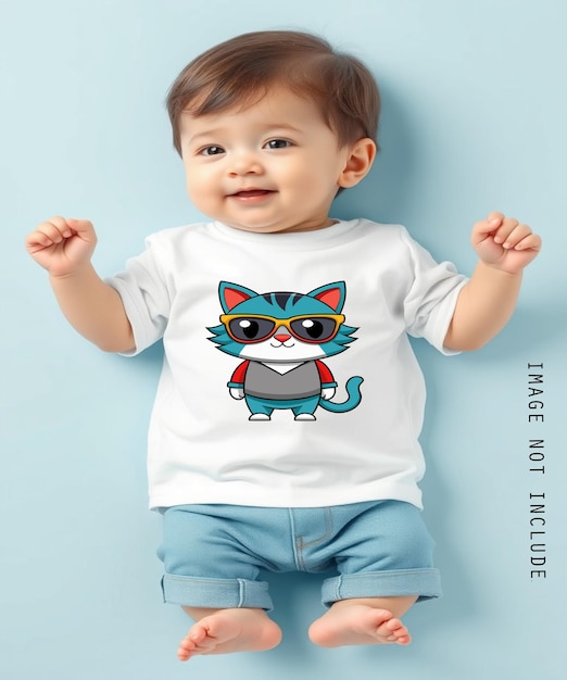 Vector tshirt design for baby