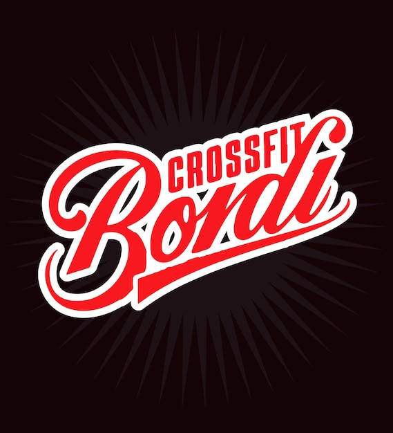 TShirt Design Crossfit Bondi