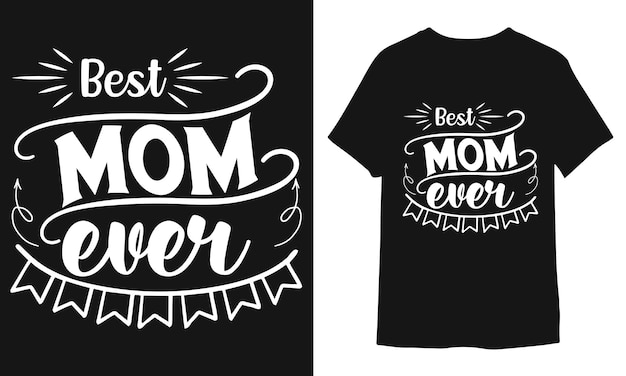 Tshirt design or poster design or typography tshirt design Mother's Day TShirt Design