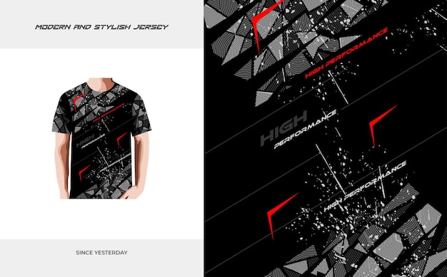 Tshirt grunge design for extreme sport