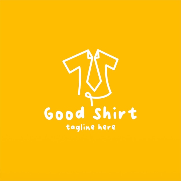 Tshirt logo design concept Clothing fashion bussiness logo design template Shirt logo template