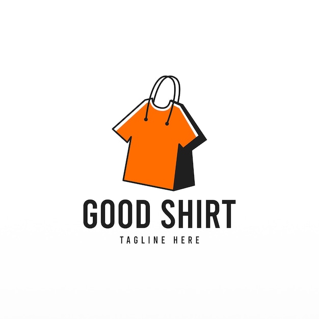 Tshirt logo design concept Clothing fashion bussiness logo design template Shirt logo template