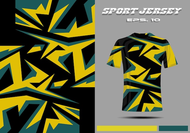 tshirt mockup template jersey racing sport gaming design